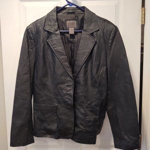JOHN PAUL RICHARD UNIFORM LEATHER COAT